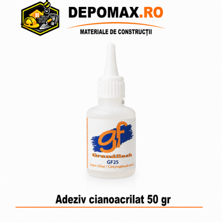 Adeziv cianoacrilat Super Glue pentru PVC expandat, 50 g